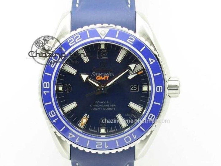 0122 EasyCare Seamaster 6000M Ultra Deep SS SBF 1:1 Best Edition Deep Blue Dial on SS Bracelet A8912 Super Clone 7816